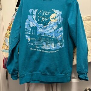 Eras Tour Teal Sweatshirt